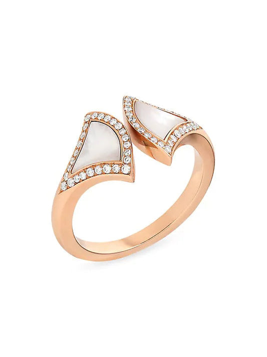 [⭐Glow Muse ]DREAM MOP DIAMOND OPEN RING