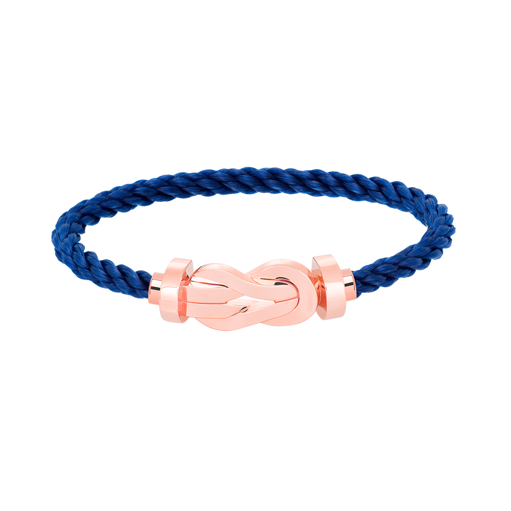 [Glow Muse]BRACELET CHANCE LARGE FERMOIR EN FORME DE CHIFFRE 8 SANS DIAMANT OR ROSE