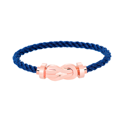 [Glow Muse]BRACELET CHANCE LARGE FERMOIR EN FORME DE CHIFFRE 8 SANS DIAMANT OR ROSE