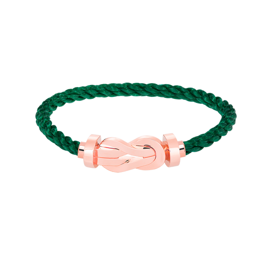 [Glow Muse]BRACELET CHANCE LARGE FERMOIR EN FORME DE CHIFFRE 8 SANS DIAMANT OR ROSE