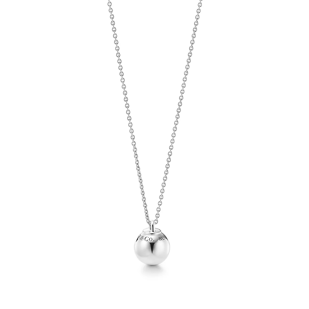 [Glow Muse ]BALL PENDANT 12.75MM NECKLACE