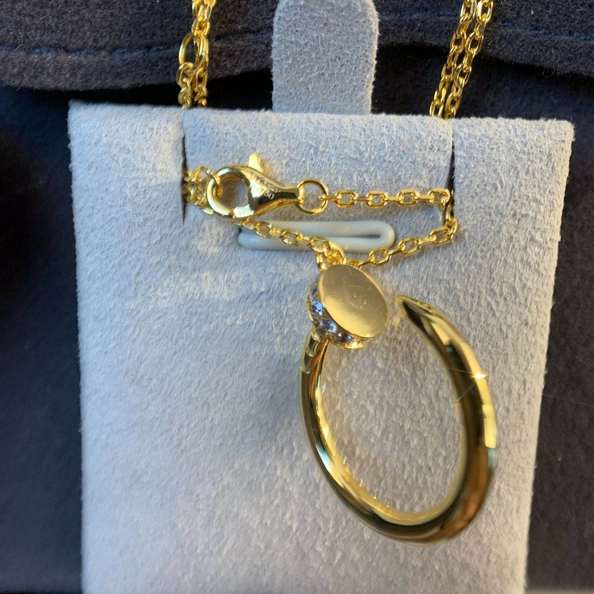[Glow Muse]COLLIER JUSTE OR DIAMANTS