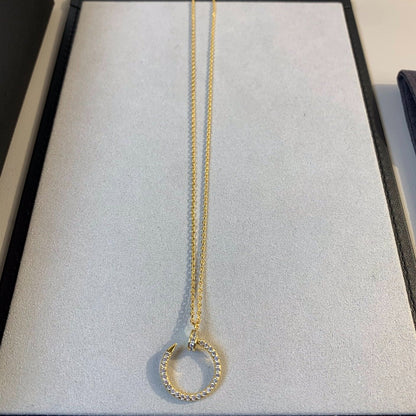 [Glow Muse]COLLIER JUSTE OR DIAMANTS