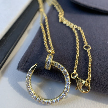 [Glow Muse]COLLIER JUSTE OR DIAMANTS