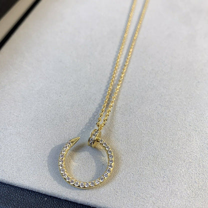[Glow Muse]COLLIER JUSTE OR DIAMANTS