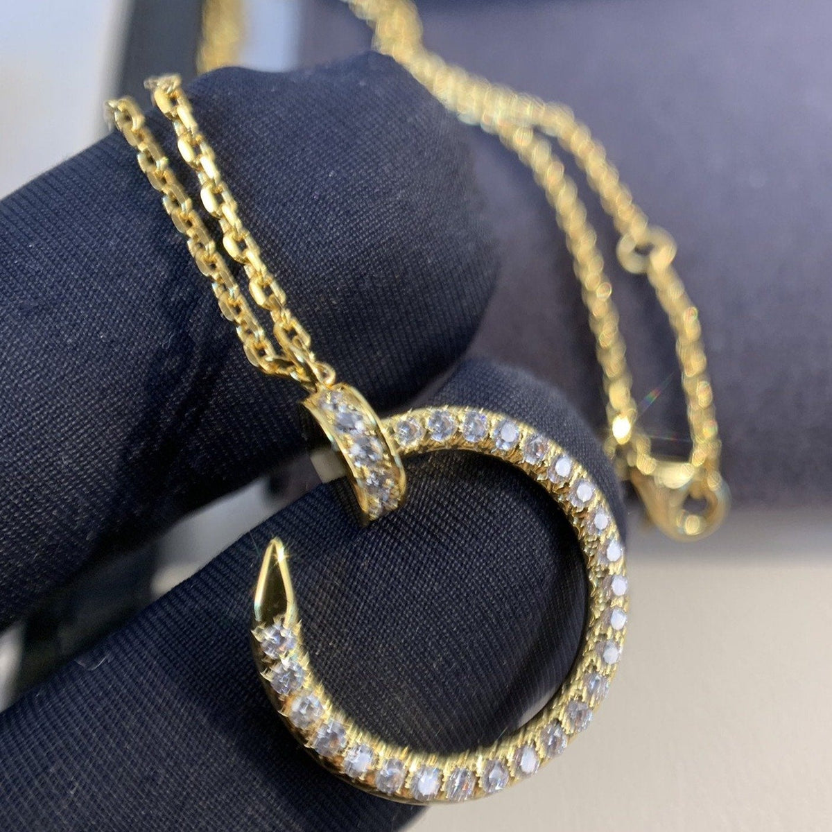 [Glow Muse]COLLIER JUSTE OR DIAMANTS