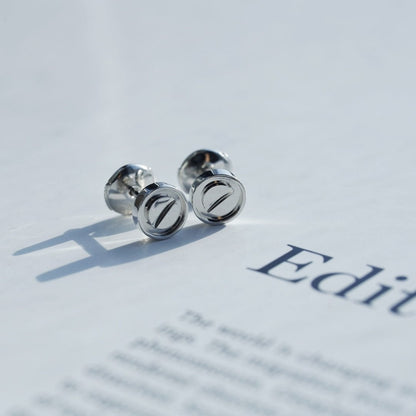 [Glow Muse]BOUCLES D'OREILLES LOVE ARGENT 10MM