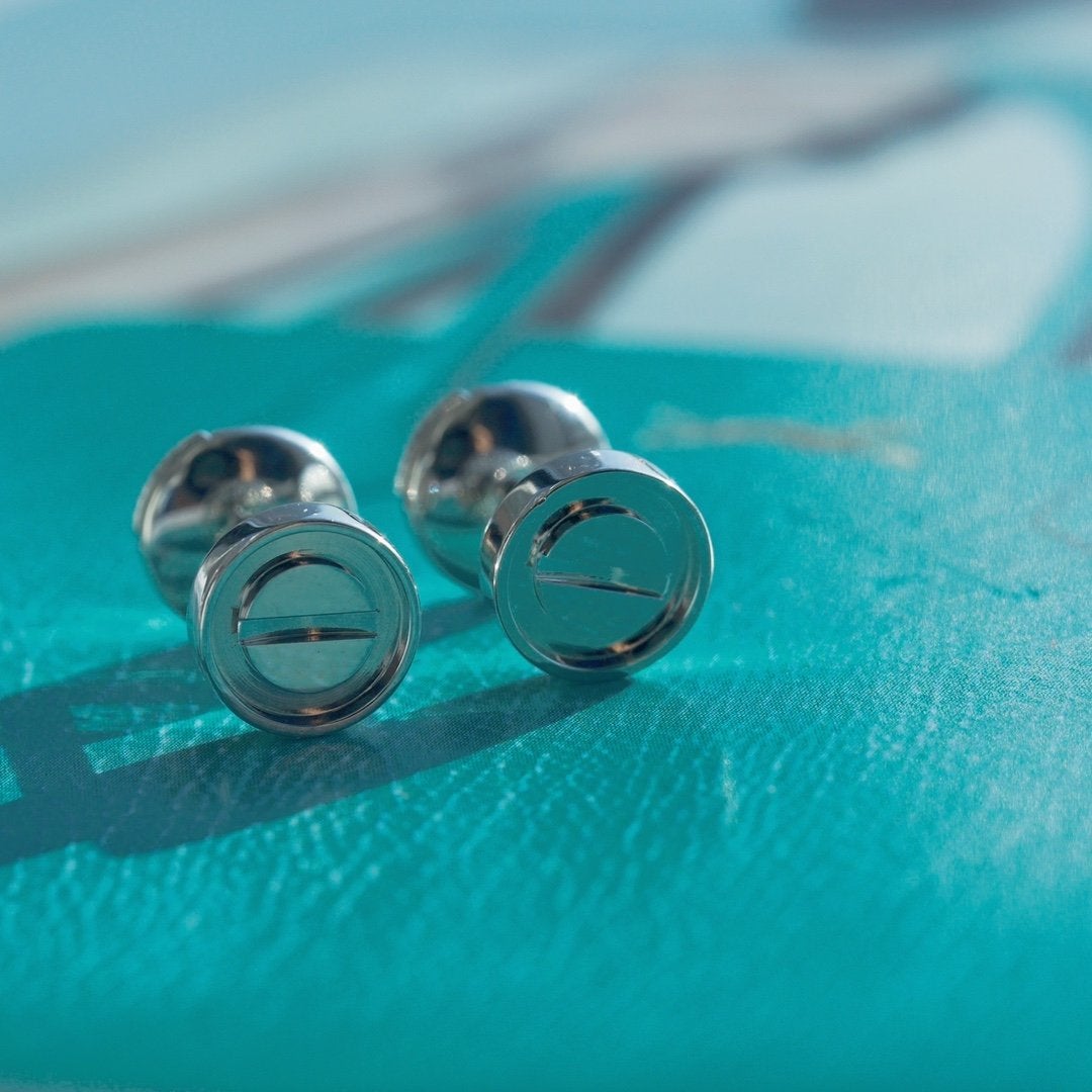[Glow Muse]BOUCLES D'OREILLES LOVE ARGENT 10MM