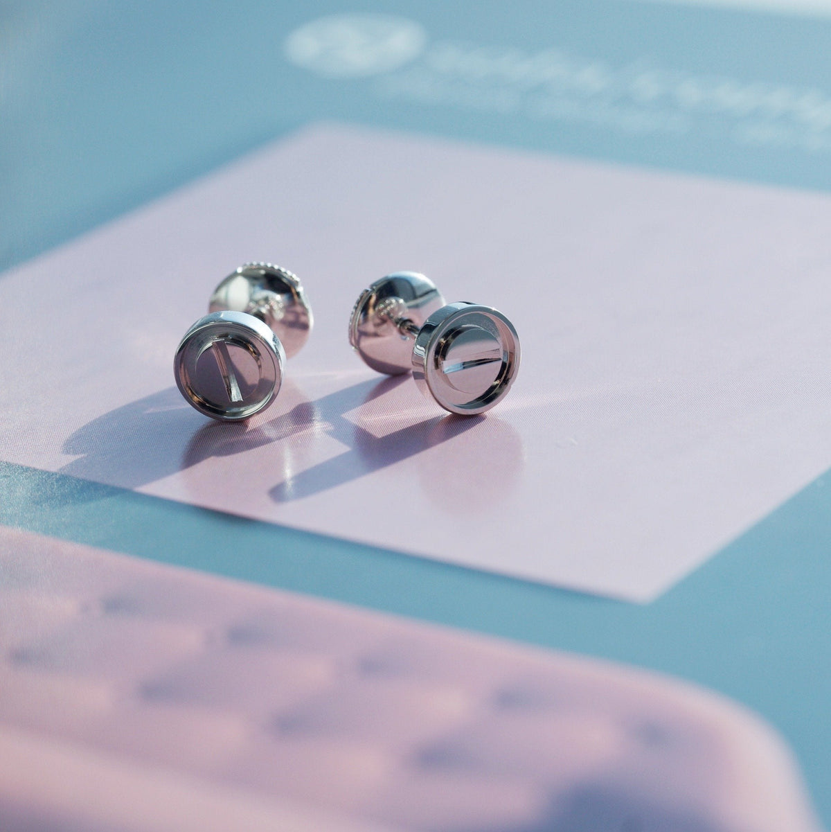 [Glow Muse]BOUCLES D'OREILLES LOVE ARGENT 10MM