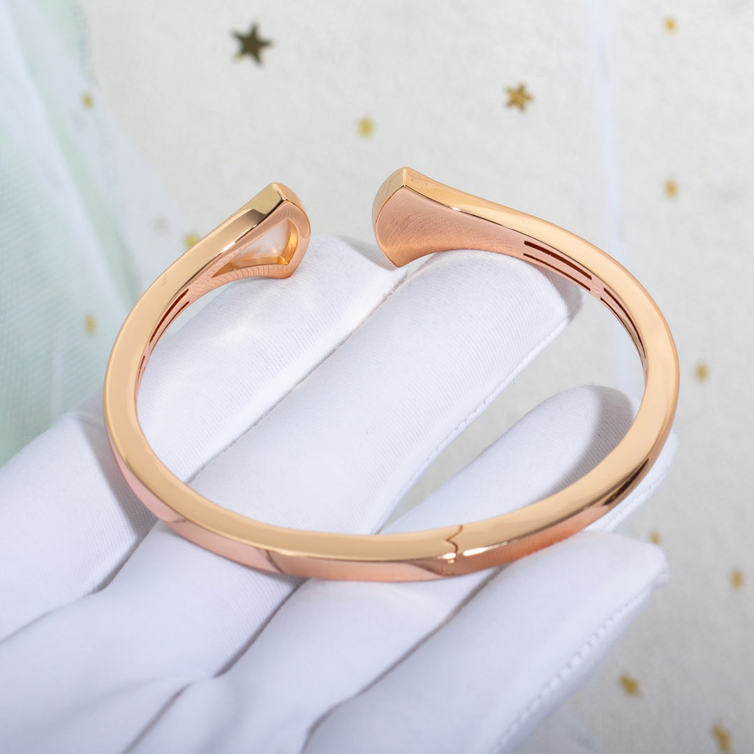 [⭐Glow Muse ]DREAM BRACELET OPEN PINK GOLD MOP DIAMOND