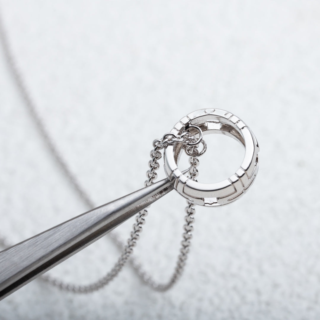 [⭐Glow Muse ]PARENTESI NECKLACE SILVER