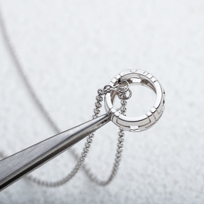 [⭐Glow Muse ]PARENTESI NECKLACE SILVER