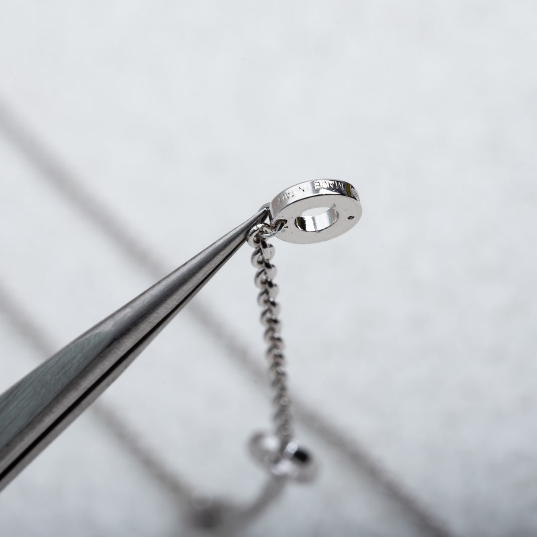 [⭐Glow Muse ]PARENTESI NECKLACE SILVER