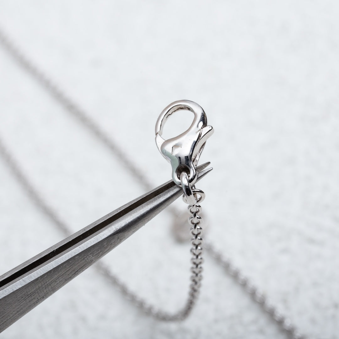 [⭐Glow Muse ]PARENTESI NECKLACE SILVER
