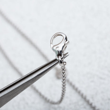 [⭐Glow Muse ]PARENTESI NECKLACE SILVER