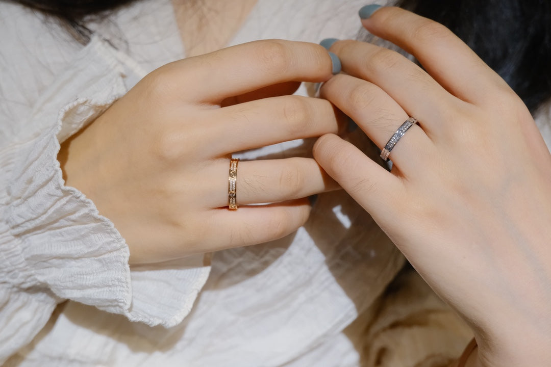 [Glow Muse]BAGUE LOVE DIAMANT 2,65 MM