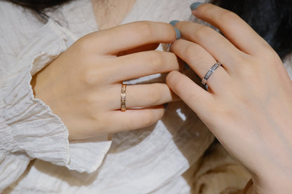 [Glow Muse]BAGUE LOVE DIAMANT 2,65 MM