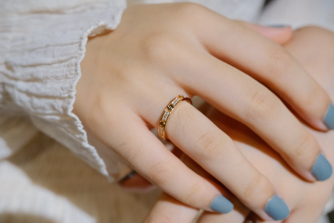[Glow Muse]BAGUE LOVE DIAMANT 2,65 MM