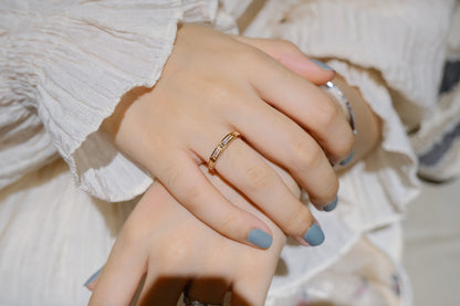 [Glow Muse]BAGUE LOVE DIAMANT 2,65 MM