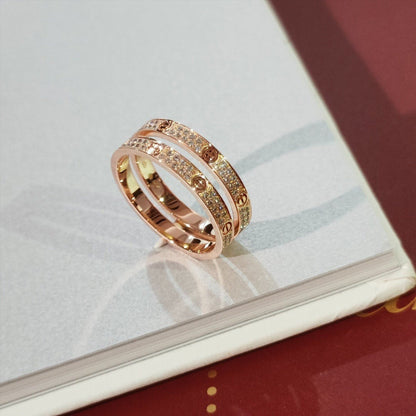 [Glow Muse]BAGUE LOVE DIAMANT 2,65 MM