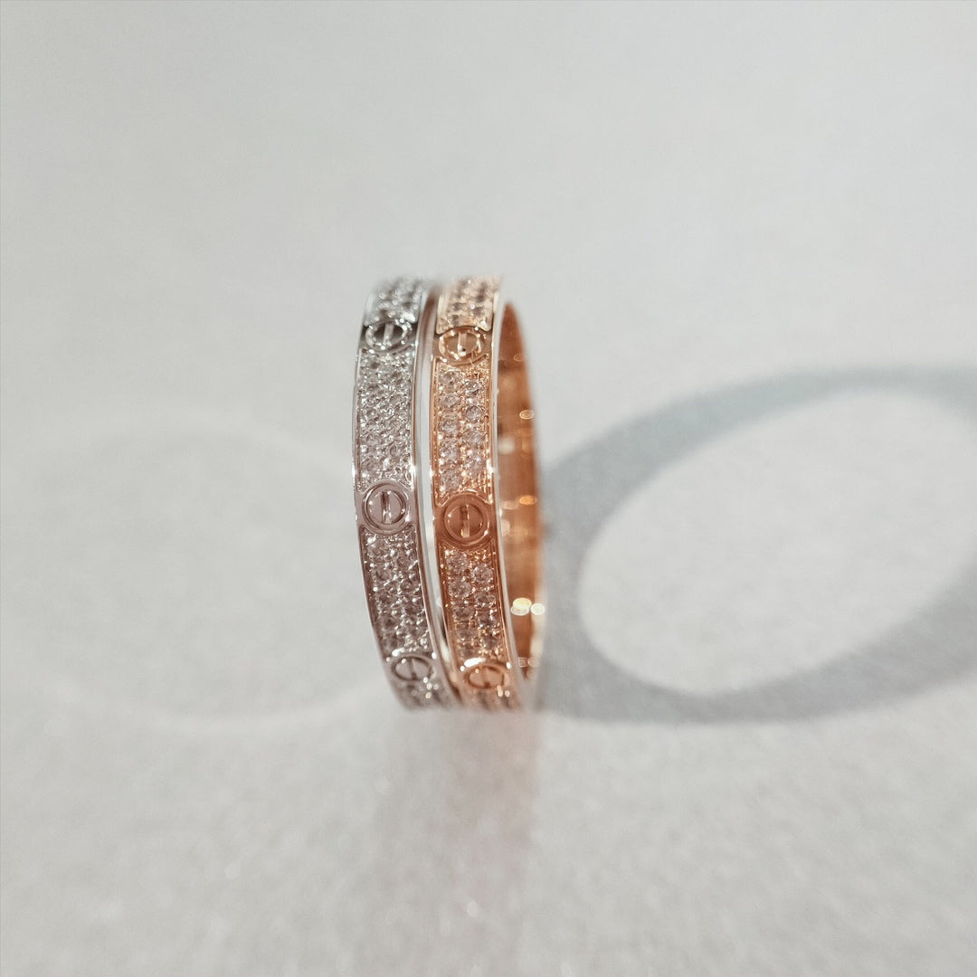 [Glow Muse]BAGUE LOVE DIAMANT 2,65 MM