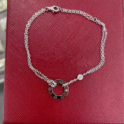 [Glow Muse]BRACELET LOVE 2 DIAMANTS
