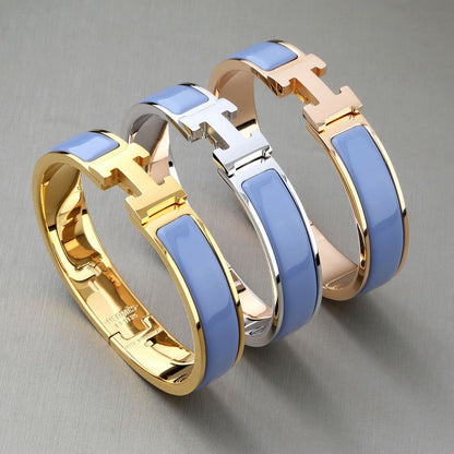 [Glow Muse] BRACELET H BLEU ROMANTIQUE 12MM