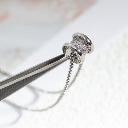[⭐Glow Muse ]ZERO 1 SILVER DIAMOND NECKLACE