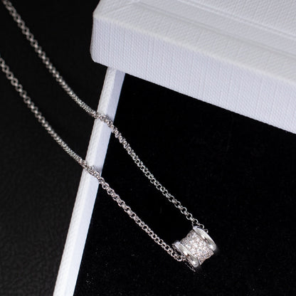 [⭐Glow Muse ]ZERO 1 SILVER DIAMOND NECKLACE