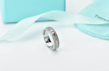 [Glow Muse ]T WIRE DIAMOND RING