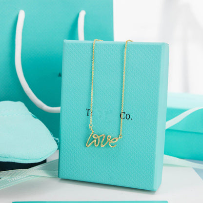 [Glow Muse ]PALOMA S GRAFFITI LOVE NECKLACE
