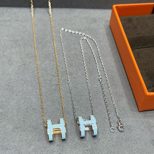 [Glow Muse]COLLIER POP H BLEU CIEL