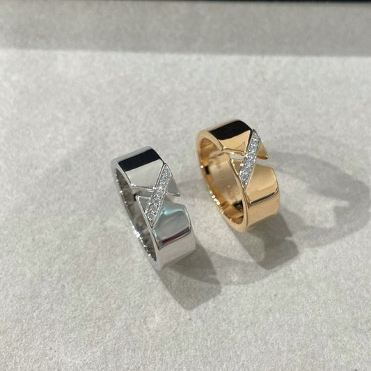 [Glow Muse]BAGUE LIENS EVIDENCE DIAMANT