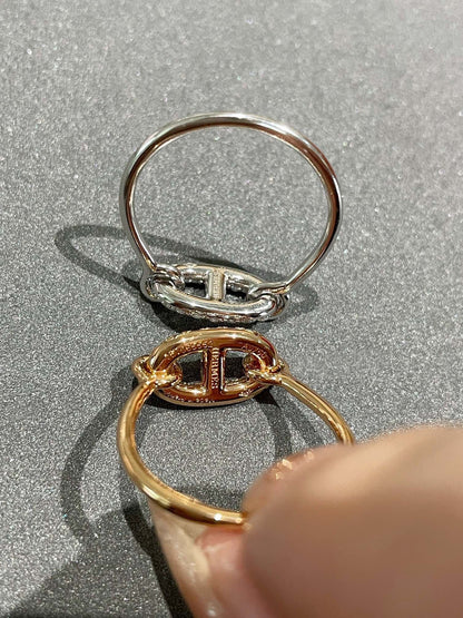 [Glow Muse]BAGUE RONDE PETIT DIAMANT