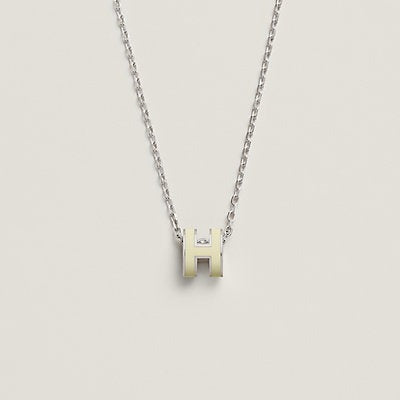 [Glow Muse] COLLIER HM CLIC ÉMAIL JAUNE ET OR