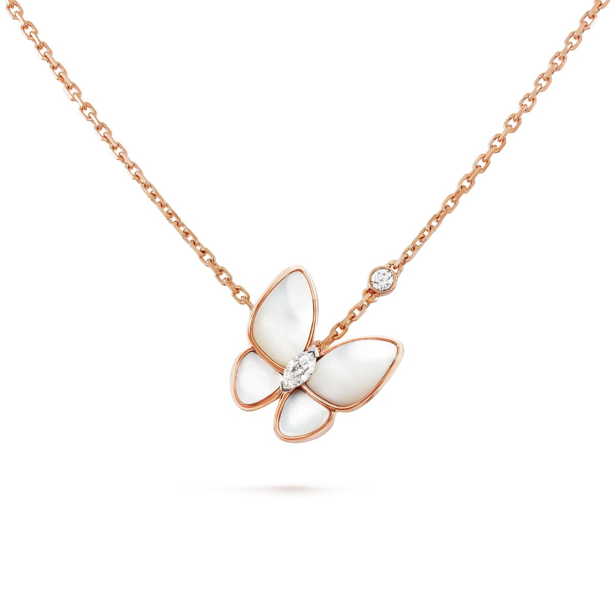 [Glow Muse]COLLIER DIAMANT PAPILLON