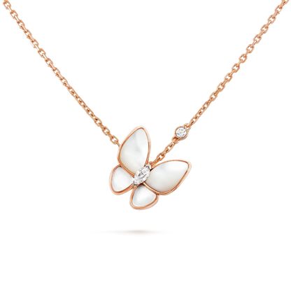 [Glow Muse]COLLIER DIAMANT PAPILLON