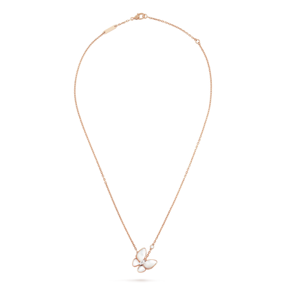 [Glow Muse]COLLIER DIAMANT PAPILLON