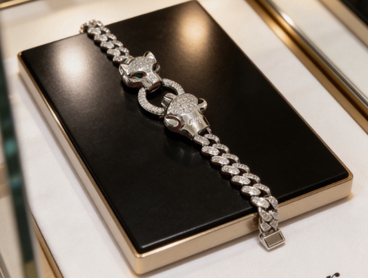 [⭐Glow Muse] BRACELET DOUBLE PANTHÈRE