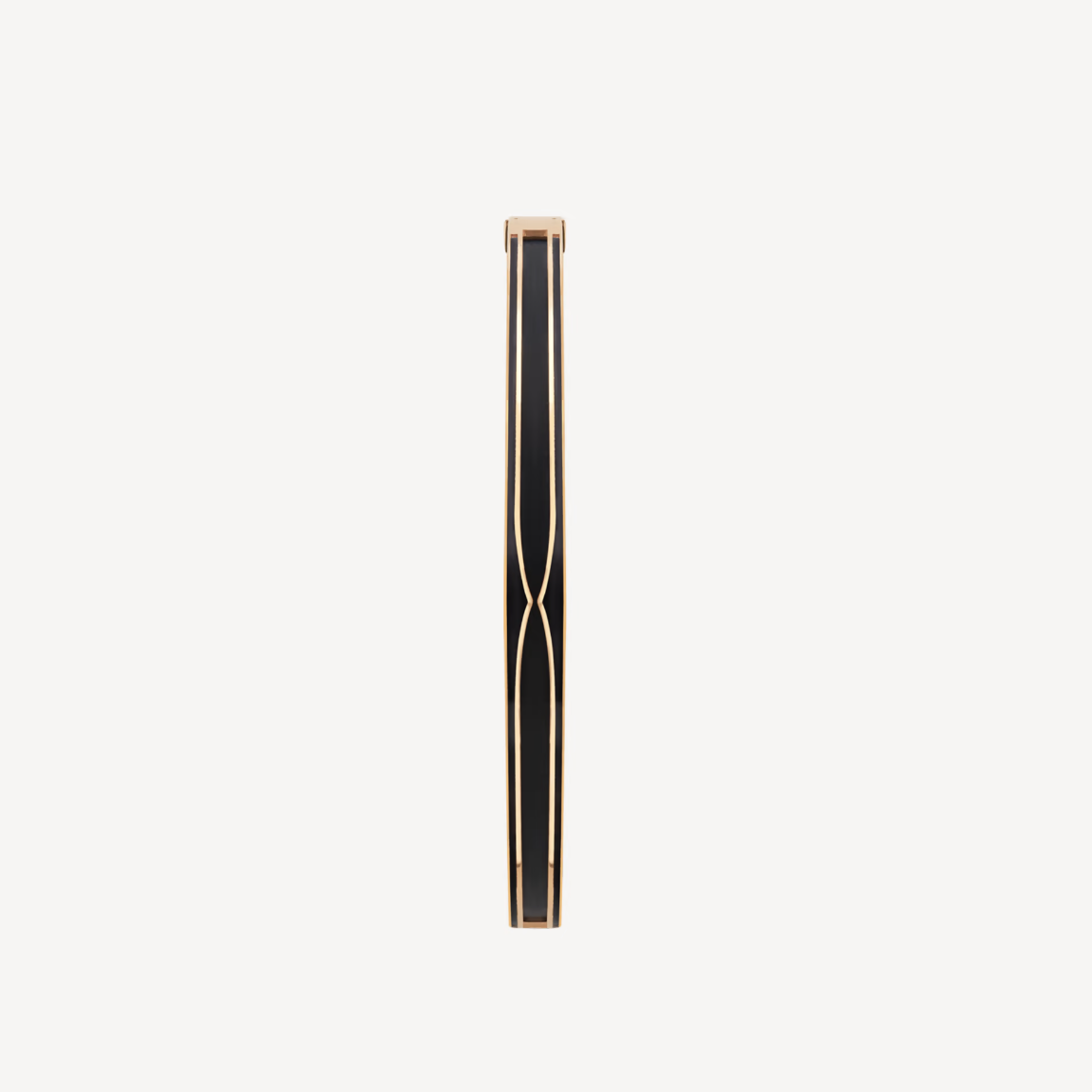 [⭐Glow Muse ]ZERO 1 PINK GOLD WITH MATTE BLACK CERAMIC BRACELET
