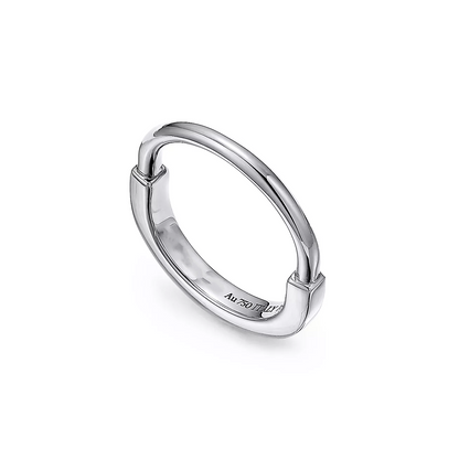[Glow Muse ]LOCK RING SILVER