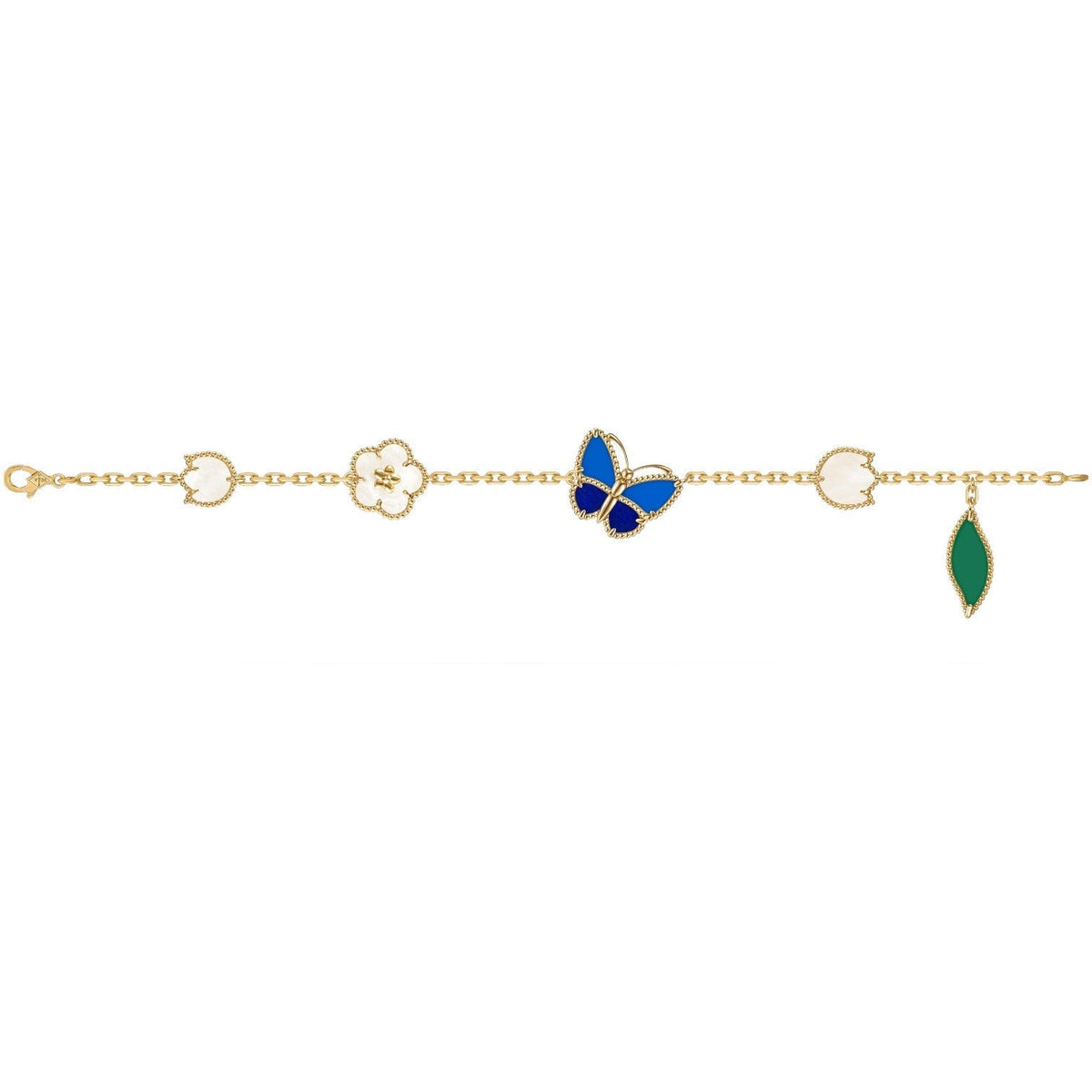 [Glow Muse]BRACELET 5 MOTIFS LUCKY SPRING BUTTERFLY
