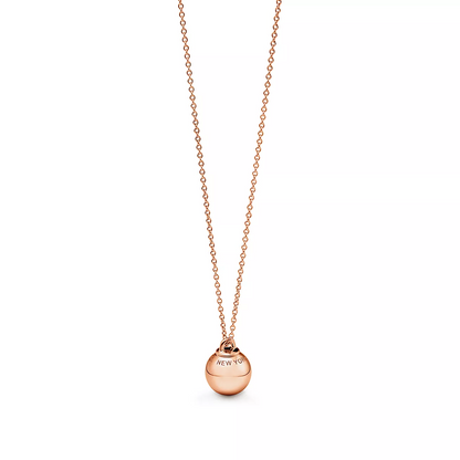 [Glow Muse ]BALL PENDANT 12.75MM NECKLACE
