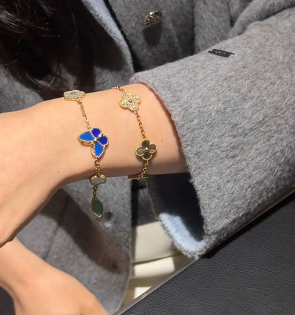 [Glow Muse]BRACELET 5 MOTIFS LUCKY SPRING BUTTERFLY