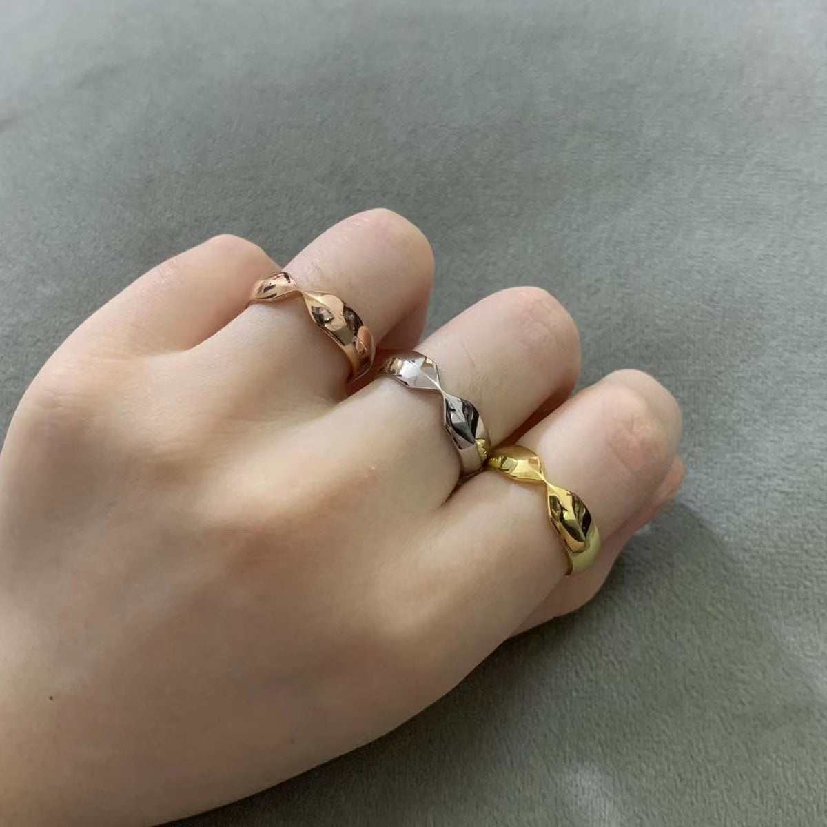 [Glow Muse ]TIFFAN SETTING RING