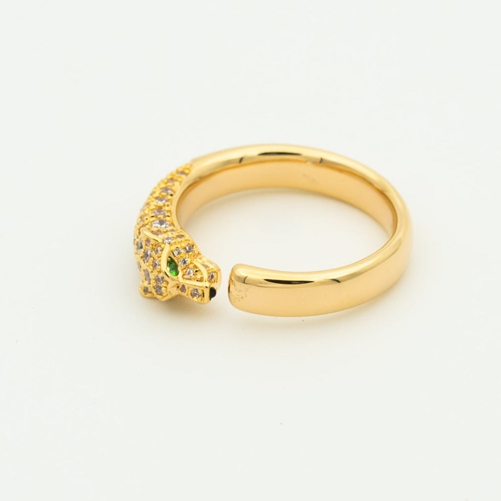 [Glow Muse]BAGUE PANTHÈRE DIAMANT 7,3 MM
