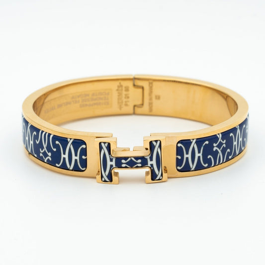 [Glow Muse]BRACELET H NOIR MULTICOLORE