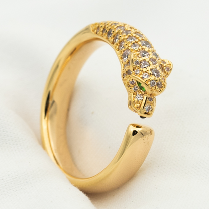 [Glow Muse]BAGUE PANTHÈRE DIAMANT 7,3 MM