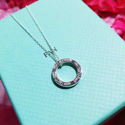 [Glow Muse ]SINGLE RING NECKLACE CHAIN LENGTH