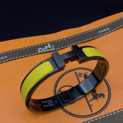[Glow Muse]BRACELET CLIC HM SI NOIR JAUNE